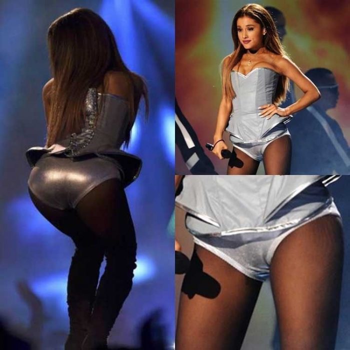 Butt naked grande ariana Ariana Grande.